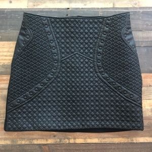 Fo Leather Skirt